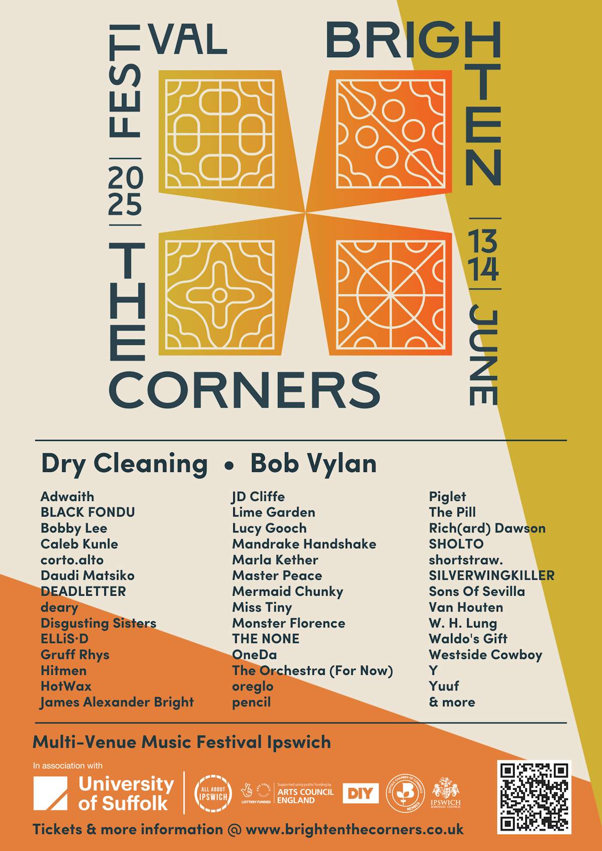 Brighten the Corners Festical full lineup
